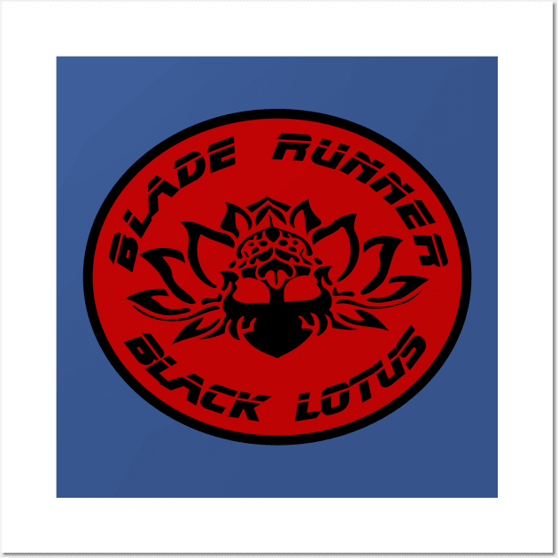 Blade Runner Black Lotus Wall Art by Vault Emporium